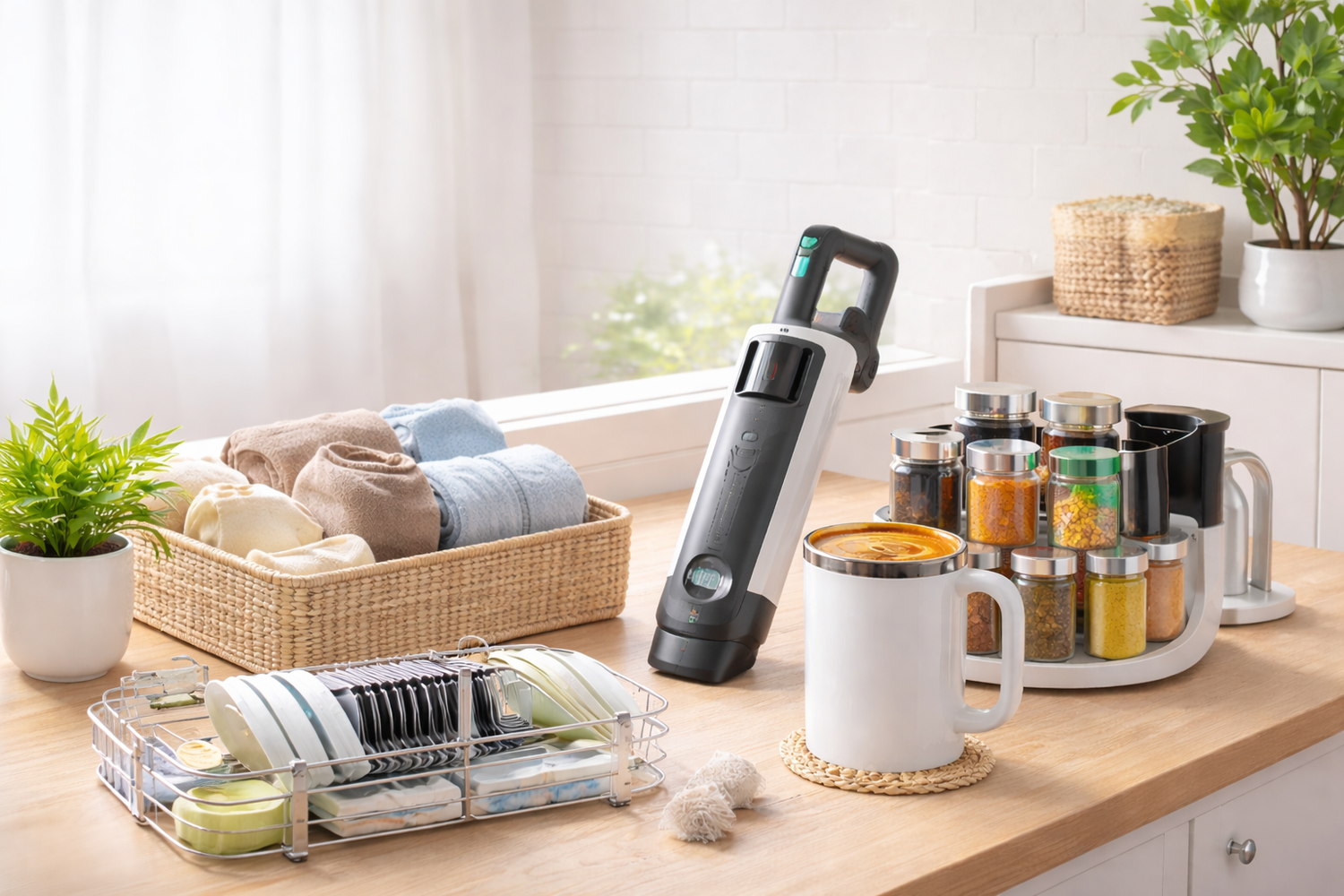 Smart Finds for Everyday Living banner featuring practical gadgets, useful home products, and everyday essentials designed to make life easier.