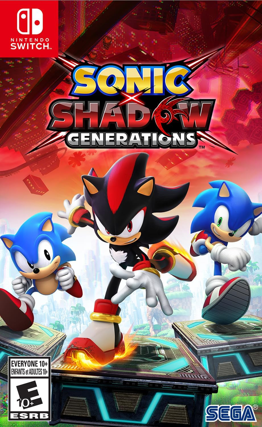Sonic and Shadow: Generations for Nintendo Switch