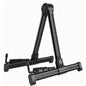 Portable Folding A-Frame Guitar Stand for Acoustic, Classical, Electric, Bass Guitars, Banjo, and Ukulele - Universal ABS Design