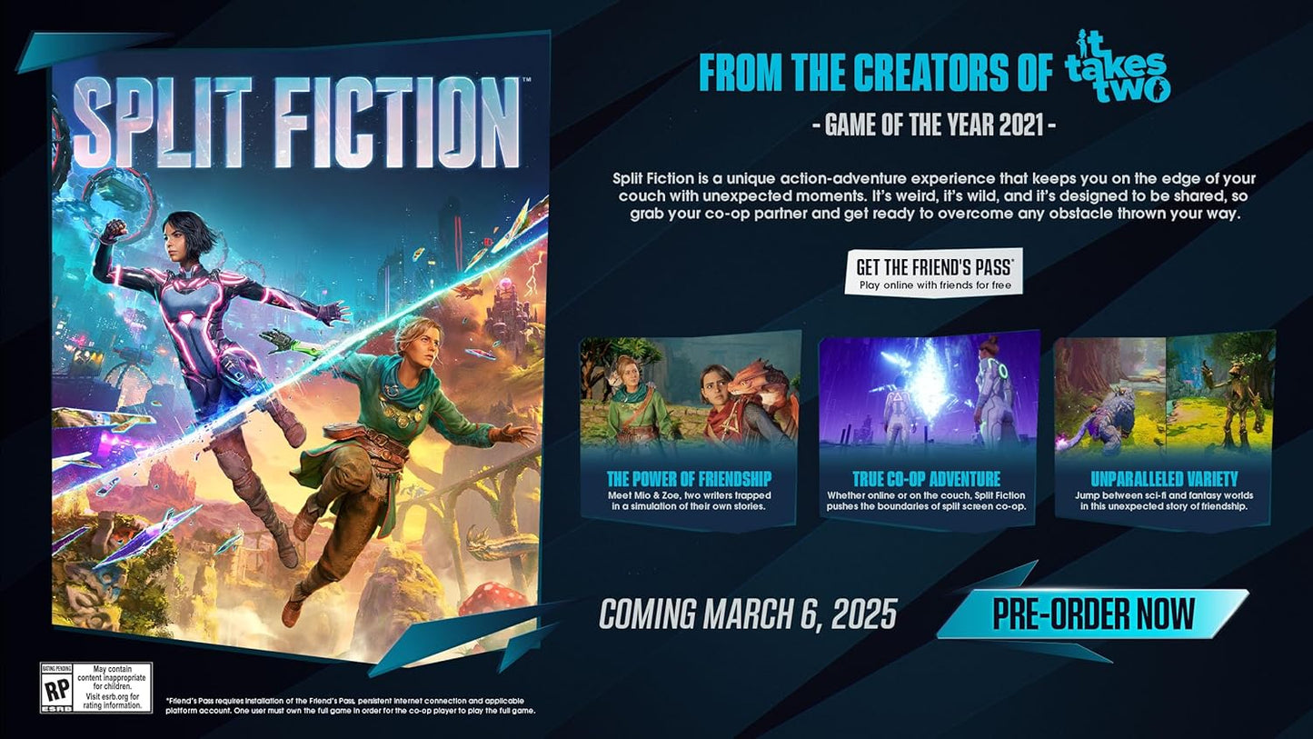 Split Fiction for PlayStation 5