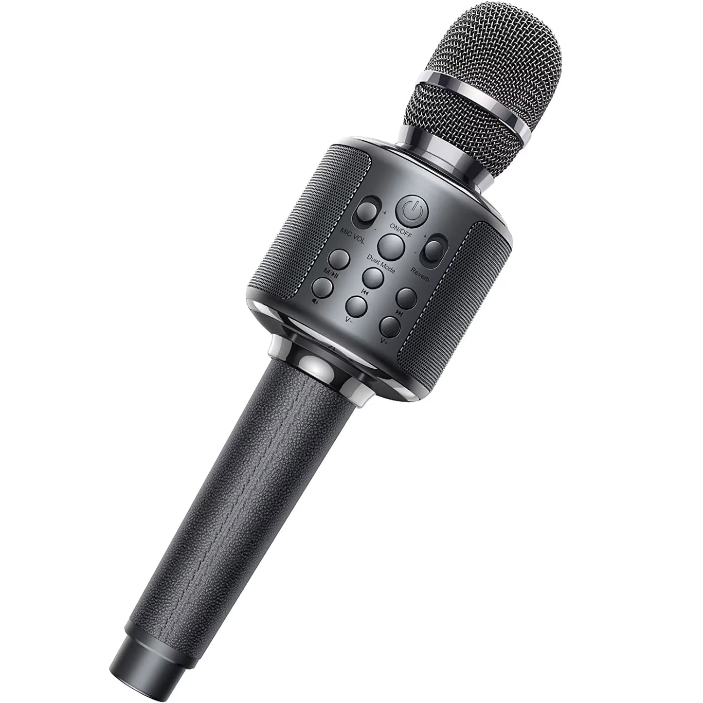 Bluetooth Wireless Karaoke Microphone - Portable Singing Machine with Duet Functionality for Recording, Playback, and Reverb - Ideal Gift for Adults and Children for Home KTV Use
