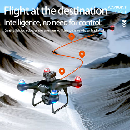 E55 Brushless Drone with 8K HD Dual Camera, Aerial Photography, Screen Control, Optical Flow Positioning, and Obstacle Avoidance