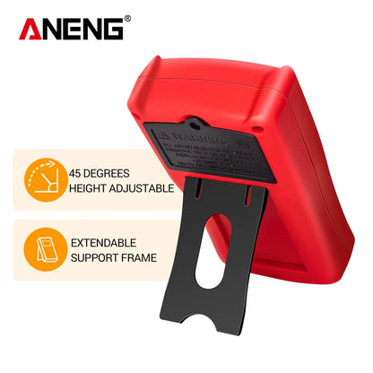 DM850 Professional Digital Multimeter with Automatic 1999 Counts for AC/DC Voltage, Ohm, and Current Measurement