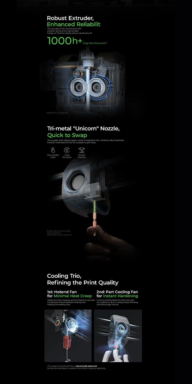 K1C 3D Printer - 600Mm/S Printing, 220X220X250Mm Build Volume, 300°C High-Temp Nozzle, Carbon Fiber Filament Support