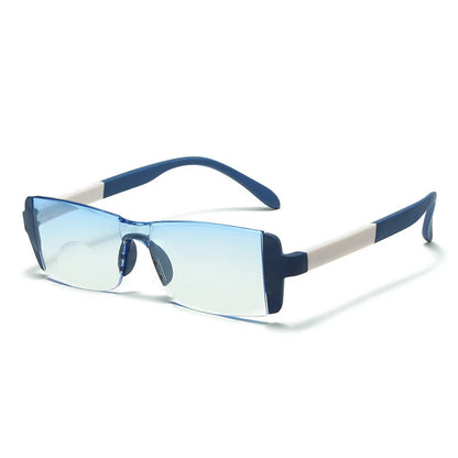 Ultra-Light High-Definition Bifocal Reading Glasses for Presbyopia with Blue Light Protection for Middle-Aged and Elderly Men and Women