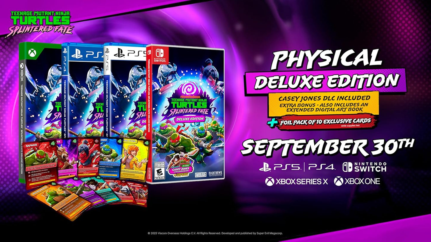 Teenage Mutant Ninja Turtles: Splintered Fate Deluxe Edition for Nintendo Switch