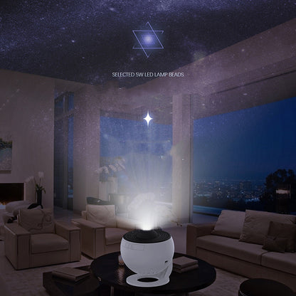 Galaxy Projector Night Light: 360-Degree Rotating Planetarium Lamp for Children's Bedrooms, Ideal for Valentine's Day Gifts and Wedding Decor