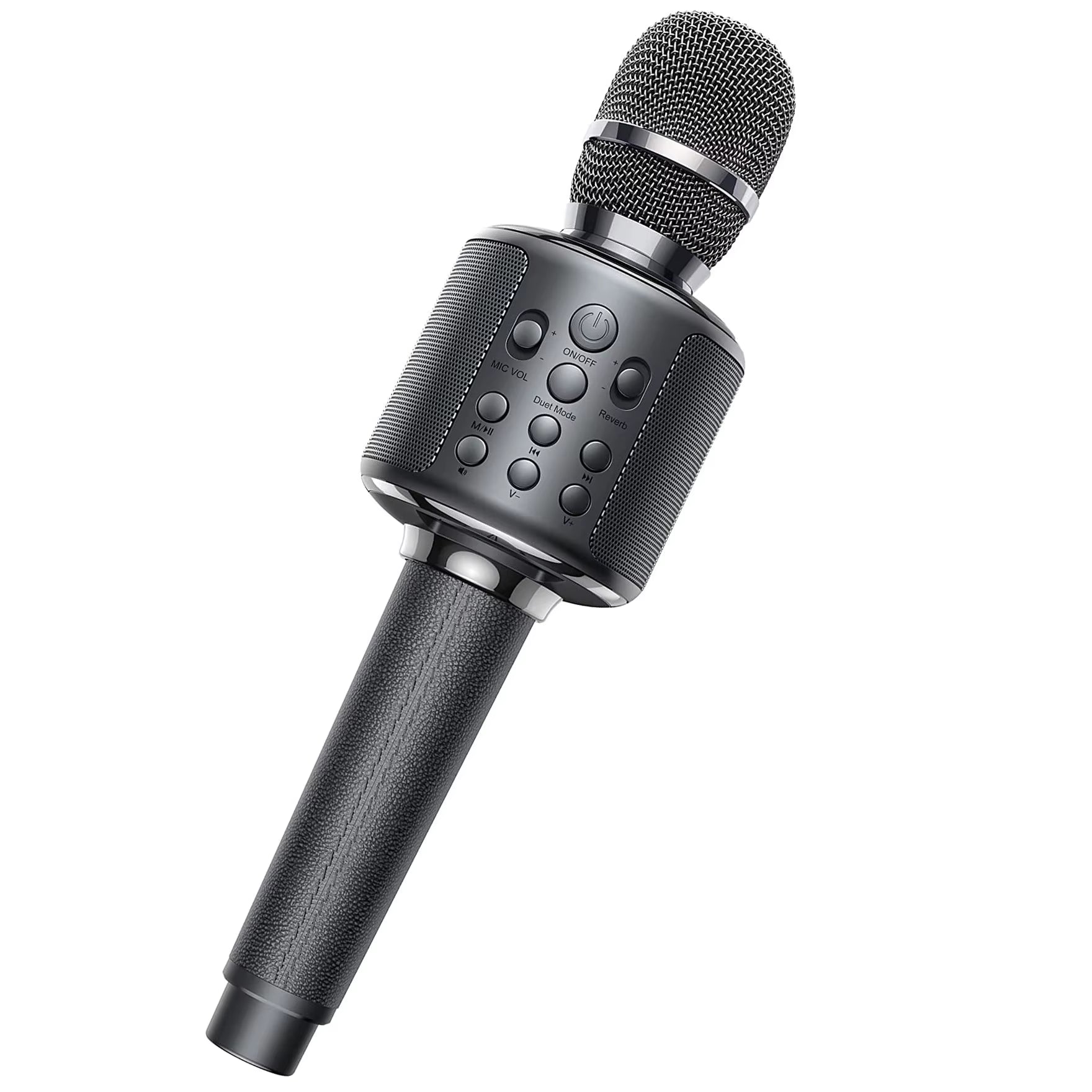 Bluetooth Wireless Karaoke Microphone - Portable Singing Machine with Duet Functionality for Recording, Playback, and Reverb - Ideal Gift for Adults and Children for Home KTV Use