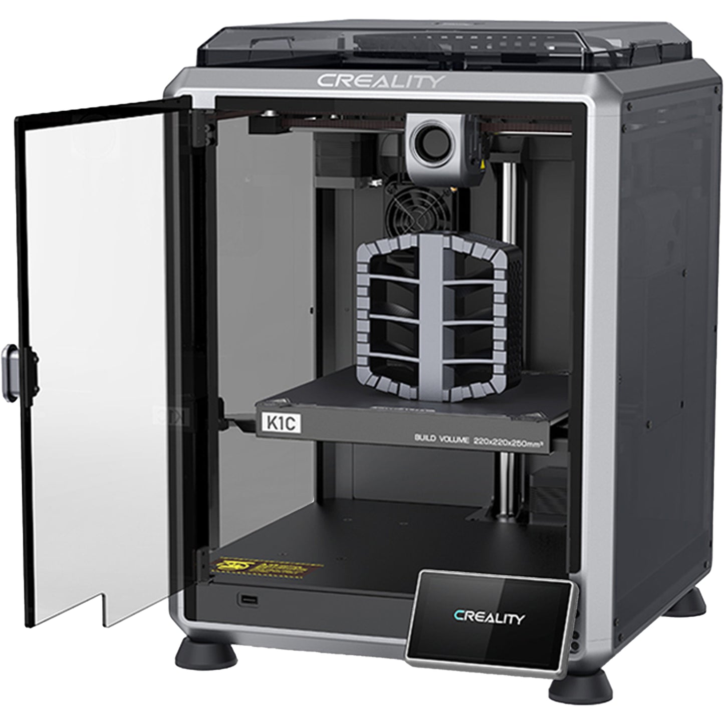 K1C 3D Printer - 600Mm/S Printing, 220X220X250Mm Build Volume, 300°C High-Temp Nozzle, Carbon Fiber Filament Support