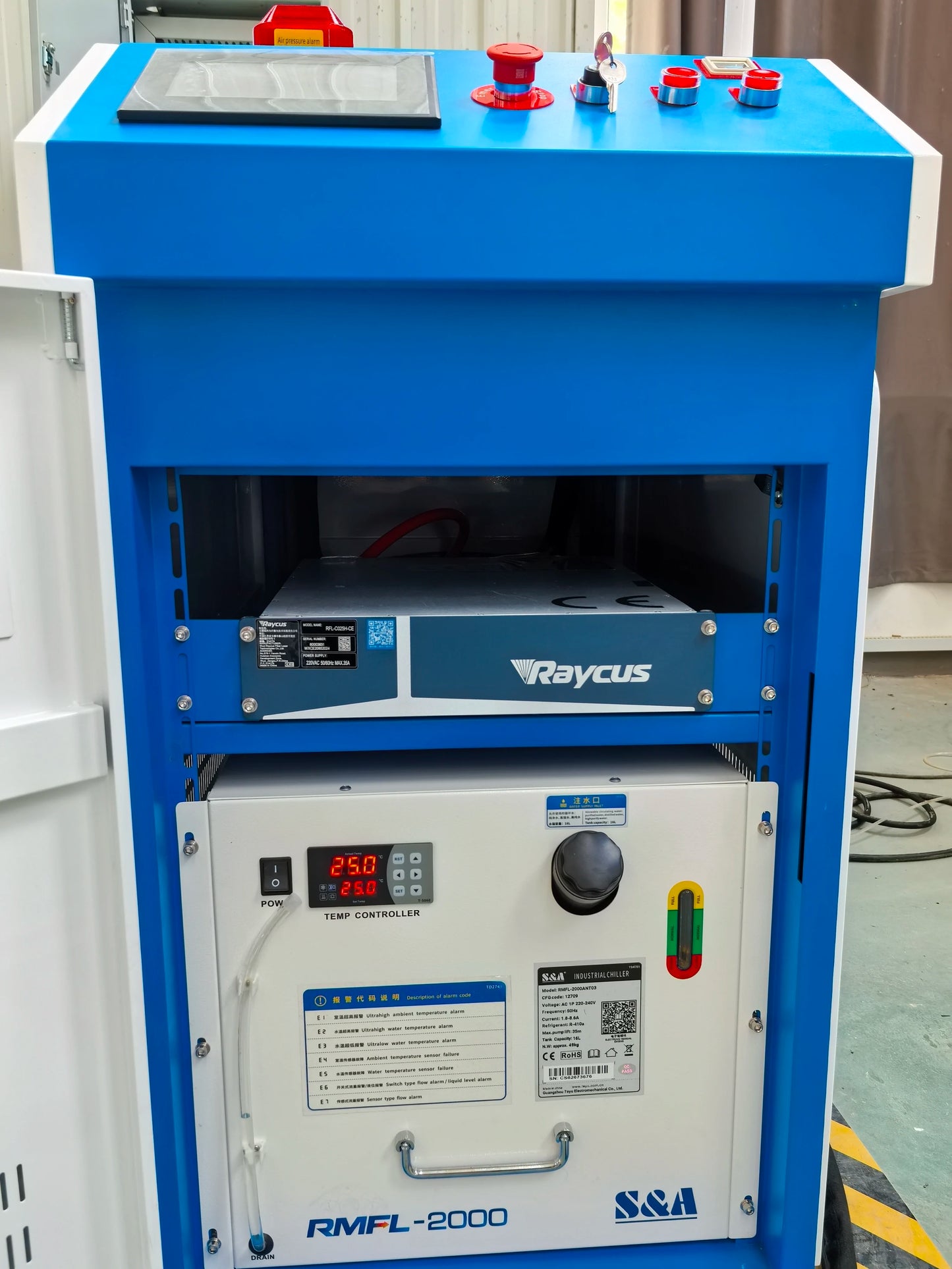 High-Performance 4-in-1 Fiber Laser Welding Machine - 1500W, 2000W, 3kW with Complete Accessories