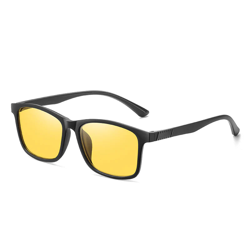 Cross-Border Polarized Sports Sunglasses for Men, Trendy Square Frame, Dust-Proof Design for Cycling