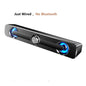 Bluetooth and Wired Stereo Sound Bar Speakers for Projectors, PCs, Laptops, and Phones with 3.5mm AUX Input