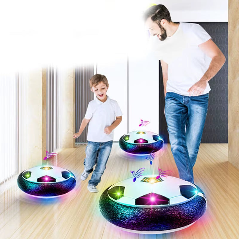 Electric Hover Soccer Ball for Kids - LED Light and Music Floating Football for Outdoor Play
