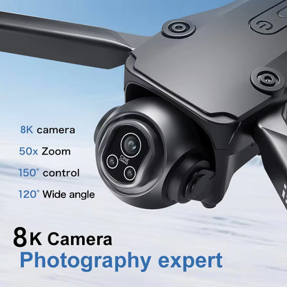 I5 Pro Drone with 8K Camera, 5G WiFi FPV, Remote Control, and Obstacle Avoidance Technology - 2025 Model