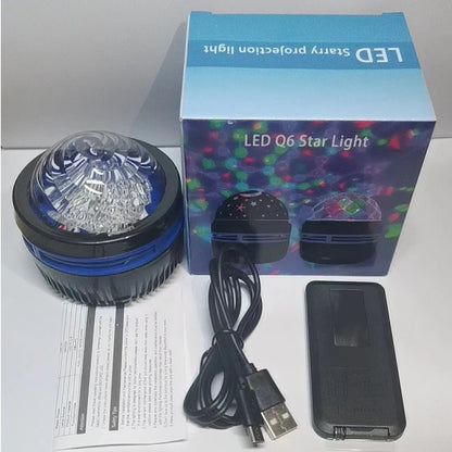 Galaxy USB Bedside Star Projection Atmosphere Light