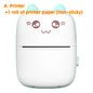 Portable Mini Bluetooth and Wi-Fi Printer for Mobile Photo Printing and Labeling