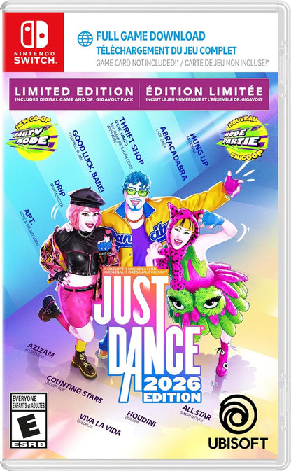 Just Dance 2026 Limited Edition for Nintendo Switch (Code in Box)